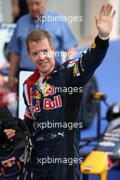 26.04.2009 Manama, Bahrain,  Sebastian Vettel (GER), Red Bull Racing finishes second - Formula 1 World Championship, Rd 4, Bahrain Grand Prix, Sunday