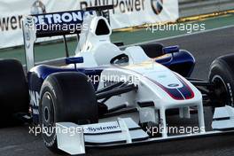 20.01.2009 Valencia, Spain, BMW Sauber F1.09 -  www.xpb.cc, EMail: info@xpb.cc - copy of publication required for printed pictures. Every used picture is fee-liable © Copyright: xpb.cc