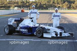 20.01.2009 Valencia, Spain, Robert Kubica (POL),  BMW Sauber F1 Team and Nick Heidfeld (GER), BMW Sauber F1 Team - BMW Sauber F1.09 -  www.xpb.cc, EMail: info@xpb.cc - copy of publication required for printed pictures. Every used picture is fee-liable © Copyright: xpb.cc