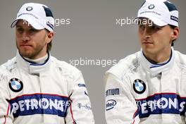 20.01.2009 Valencia, Spain, Nick Heidfeld (GER), BMW Sauber F1 Team and Robert Kubica (POL),  BMW Sauber F1 Team - BMW Sauber F1.09 -  www.xpb.cc, EMail: info@xpb.cc - copy of publication required for printed pictures. Every used picture is fee-liable © Copyright: xpb.cc