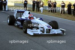 20.01.2009 Valencia, Spain, Robert Kubica (POL),  BMW Sauber F1 Team first installation lap - BMW Sauber F1.09 - Shakedown -  www.xpb.cc, EMail: info@xpb.cc - copy of publication required for printed pictures. Every used picture is fee-liable © Copyright: xpb.cc