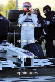 20.01.2009 Valencia, Spain, Robert Kubica (POL),  BMW Sauber F1 Team first installation lap - BMW Sauber F1.09 - Shakedown -  www.xpb.cc, EMail: info@xpb.cc - copy of publication required for printed pictures. Every used picture is fee-liable © Copyright: xpb.cc
