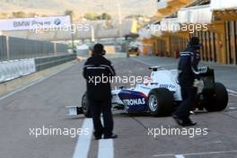 21.01.2009 Valencia, Spain, Robert Kubica (POL),  BMW Sauber F1 Team - BMW Sauber F1.09 - Test day -  www.xpb.cc, EMail: info@xpb.cc - copy of publication required for printed pictures. Every used picture is fee-liable © Copyright: xpb.cc