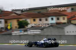 16.10.2009 Sao Paulo, Brazil,  Nico Rosberg (GER), Williams F1 Team  - Formula 1 World Championship, Rd 16, Brazilian Grand Prix, Friday Practice