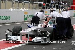 16.10.2009 Sao Paulo, Brazil,  Robert Kubica (POL),  BMW Sauber F1 Team - Formula 1 World Championship, Rd 16, Brazilian Grand Prix, Friday Practice