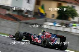 16.10.2009 Sao Paulo, Brazil,  Sebastien Buemi (SUI), Scuderia Toro Rosso  - Formula 1 World Championship, Rd 16, Brazilian Grand Prix, Friday Practice