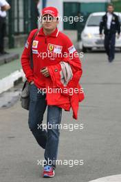 16.10.2009 Sao Paulo, Brazil,  Giancarlo Fisichella (ITA), Scuderia Ferrari  - Formula 1 World Championship, Rd 16, Brazilian Grand Prix, Friday