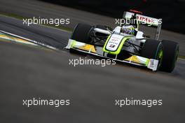 16.10.2009 Sao Paulo, Brazil,  Jenson Button (GBR), Brawn GP  - Formula 1 World Championship, Rd 16, Brazilian Grand Prix, Friday Practice