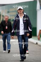 16.10.2009 Sao Paulo, Brazil,  Robert Kubica (POL),  BMW Sauber F1 Team - Formula 1 World Championship, Rd 16, Brazilian Grand Prix, Friday