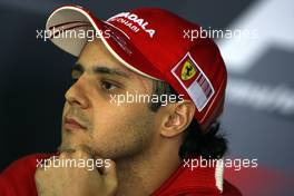 16.10.2009 Sao Paulo, Brazil,  Felipe Massa (BRA), Scuderia Ferrari - Formula 1 World Championship, Rd 16, Brazilian Grand Prix, Friday Press Conference