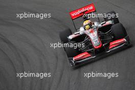 16.10.2009 Sao Paulo, Brazil,  Lewis Hamilton (GBR), McLaren Mercedes  - Formula 1 World Championship, Rd 16, Brazilian Grand Prix, Friday Practice