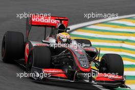 16.10.2009 Sao Paulo, Brazil,  Lewis Hamilton (GBR), McLaren Mercedes - Formula 1 World Championship, Rd 16, Brazilian Grand Prix, Friday Practice