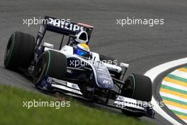 16.10.2009 Sao Paulo, Brazil,  Nico Rosberg (GER), WilliamsF1 Team - Formula 1 World Championship, Rd 16, Brazilian Grand Prix, Friday Practice