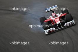 16.10.2009 Sao Paulo, Brazil,  Rubens Barrichello (BRA), Brawn GP  - Formula 1 World Championship, Rd 16, Brazilian Grand Prix, Friday Practice