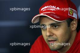 16.10.2009 Sao Paulo, Brazil,  Felipe Massa (BRA), Scuderia Ferrari - Formula 1 World Championship, Rd 16, Brazilian Grand Prix, Friday Press Conference