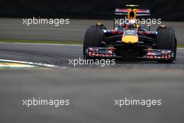 16.10.2009 Sao Paulo, Brazil,  Sebastian Vettel (GER), Red Bull Racing  - Formula 1 World Championship, Rd 16, Brazilian Grand Prix, Friday Practice