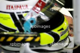 16.10.2009 Sao Paulo, Brazil,  Jenson Button (GBR), Brawn GP  - Formula 1 World Championship, Rd 16, Brazilian Grand Prix, Friday Practice