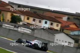 16.10.2009 Sao Paulo, Brazil,  Robert Kubica (POL), BMW Sauber F1 Team  - Formula 1 World Championship, Rd 16, Brazilian Grand Prix, Friday Practice