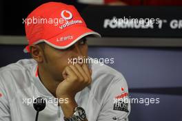 16.10.2009 Sao Paulo, Brazil,  Lewis Hamilton (GBR), McLaren Mercedes - Formula 1 World Championship, Rd 16, Brazilian Grand Prix, Friday Press Conference