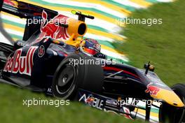 16.10.2009 Sao Paulo, Brazil,  Sebastian Vettel (GER), Red Bull Racing - Formula 1 World Championship, Rd 16, Brazilian Grand Prix, Friday Practice