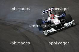 16.10.2009 Sao Paulo, Brazil,  Robert Kubica (POL), BMW Sauber F1 Team  - Formula 1 World Championship, Rd 16, Brazilian Grand Prix, Friday Practice