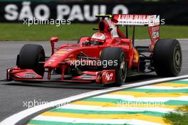 16.10.2009 Sao Paulo, Brazil,  Kimi Raikkonen (FIN), Räikkönen, Scuderia Ferrari - Formula 1 World Championship, Rd 16, Brazilian Grand Prix, Friday Practice