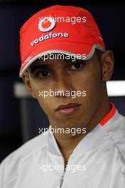 16.10.2009 Sao Paulo, Brazil,  Lewis Hamilton (GBR), McLaren Mercedes - Formula 1 World Championship, Rd 16, Brazilian Grand Prix, Friday Press Conference