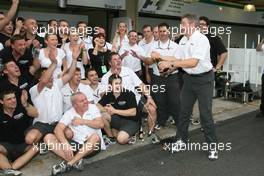 18.10.2009 Sao Paulo, Brazil,  Ross Brawn (GBR) Team Principal, Brawn GP  - Formula 1 World Championship, Rd 16, Brazilian Grand Prix, Sunday Podium