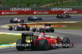 18.10.2009 Sao Paulo, Brazil,  Kimi Raikkonen (FIN), Räikkönen, Scuderia Ferrari  - Formula 1 World Championship, Rd 16, Brazilian Grand Prix, Sunday Race
