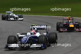 18.10.2009 Sao Paulo, Brazil,  Kazuki Nakajima (JPN), Williams F1 Team  - Formula 1 World Championship, Rd 16, Brazilian Grand Prix, Sunday Race