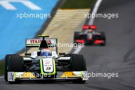 18.10.2009 Sao Paulo, Brazil,  Rubens Barrichello (BRA), BrawnGP - Formula 1 World Championship, Rd 16, Brazilian Grand Prix, Sunday Race
