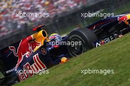18.10.2009 Sao Paulo, Brazil,  Mark Webber (AUS), Red Bull Racing- Formula 1 World Championship, Rd 16, Brazilian Grand Prix, Sunday Race