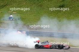 18.10.2009 Sao Paulo, Brazil,  Heikki Kovalainen (FIN), McLaren Mercedes- Formula 1 World Championship, Rd 16, Brazilian Grand Prix, Sunday Race