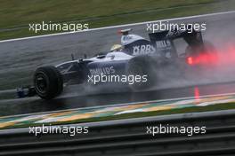 17.10.2009 Sao Paulo, Brazil,  Nico Rosberg (GER), Williams F1 Team  - Formula 1 World Championship, Rd 16, Brazilian Grand Prix, Saturday Qualifying