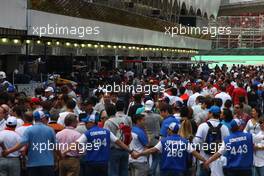 18.10.2009 Sao Paulo, Brazil,  Pt walk about - Formula 1 World Championship, Rd 16, Brazilian Grand Prix, Sunday