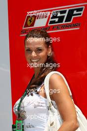 18.10.2009 Sao Paulo, Brazil,  A Girl in the paddock - Formula 1 World Championship, Rd 16, Brazilian Grand Prix, Sunday