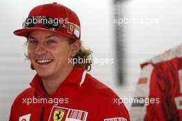 15.10.2009 Sao Paulo, Brazil,  Kimi Raikkonen (FIN), Räikkönen, Scuderia Ferrari  - Formula 1 World Championship, Rd 16, Brazilian Grand Prix, Thursday