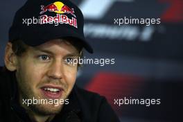 15.10.2009 Sao Paulo, Brazil,  Sebastian Vettel (GER), Red Bull Racing - Formula 1 World Championship, Rd 16, Brazilian Grand Prix, Thursday Press Conference