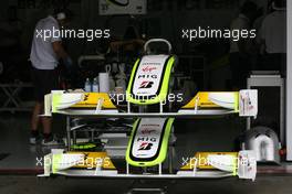 15.10.2009 Sao Paulo, Brazil,  Brawn GP front wings - Formula 1 World Championship, Rd 16, Brazilian Grand Prix, Thursday