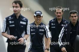 15.10.2009 Sao Paulo, Brazil,  Kazuki Nakajima (JPN), Williams F1 Team  - Formula 1 World Championship, Rd 16, Brazilian Grand Prix, Thursday