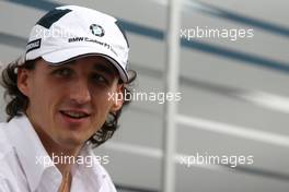 15.10.2009 Sao Paulo, Brazil,  Robert Kubica (POL), BMW Sauber F1 Team  - Formula 1 World Championship, Rd 16, Brazilian Grand Prix, Thursday