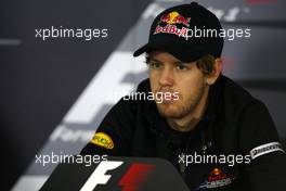 15.10.2009 Sao Paulo, Brazil,  Sebastian Vettel (GER), Red Bull Racing - Formula 1 World Championship, Rd 16, Brazilian Grand Prix, Thursday Press Conference