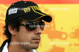 15.10.2009 Sao Paulo, Brazil,  Lucas Di Grassi (BRA) Test Driver, Renault F1 Team  - Formula 1 World Championship, Rd 16, Brazilian Grand Prix, Thursday