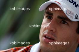 15.10.2009 Sao Paulo, Brazil,  Adrian Sutil (GER), Force India F1 Team- Formula 1 World Championship, Rd 16, Brazilian Grand Prix, Thursday