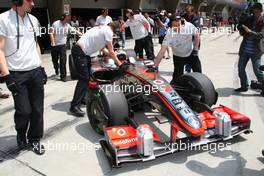 17.04.2009 Shanghai, China,  Heikki Kovalainen (FIN), McLaren Mercedes - Formula 1 World Championship, Rd 3, Chinese Grand Prix, Friday Practice