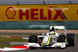 17.04.2009 Shanghai, China,  Rubens Barrichello (BRA), Brawn GP, BGP001, BGP 001 - Formula 1 World Championship, Rd 3, Chinese Grand Prix, Friday Practice