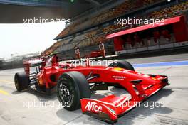 17.04.2009 Shanghai, China,  Kimi Raikkonen (FIN), Räikkönen, Scuderia Ferrari, F60 - Formula 1 World Championship, Rd 3, Chinese Grand Prix, Friday Practice