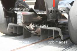 17.04.2009 Shanghai, China,  Lewis Hamilton (GBR), McLaren Mercedes has a new rear diffuser - Formula 1 World Championship, Rd 3, Chinese Grand Prix, Friday Practice