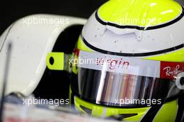 17.04.2009 Shanghai, China,  Jenson Button (GBR), Brawn GP, Pitlane, Box, Garage - Formula 1 World Championship, Rd 3, Chinese Grand Prix, Friday Practice
