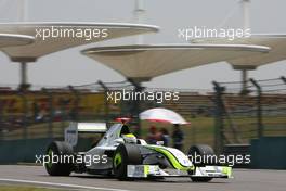 17.04.2009 Shanghai, China,  Jenson Button (GBR), Brawn GP, BGP001, BGP 001 - Formula 1 World Championship, Rd 3, Chinese Grand Prix, Friday Practice
